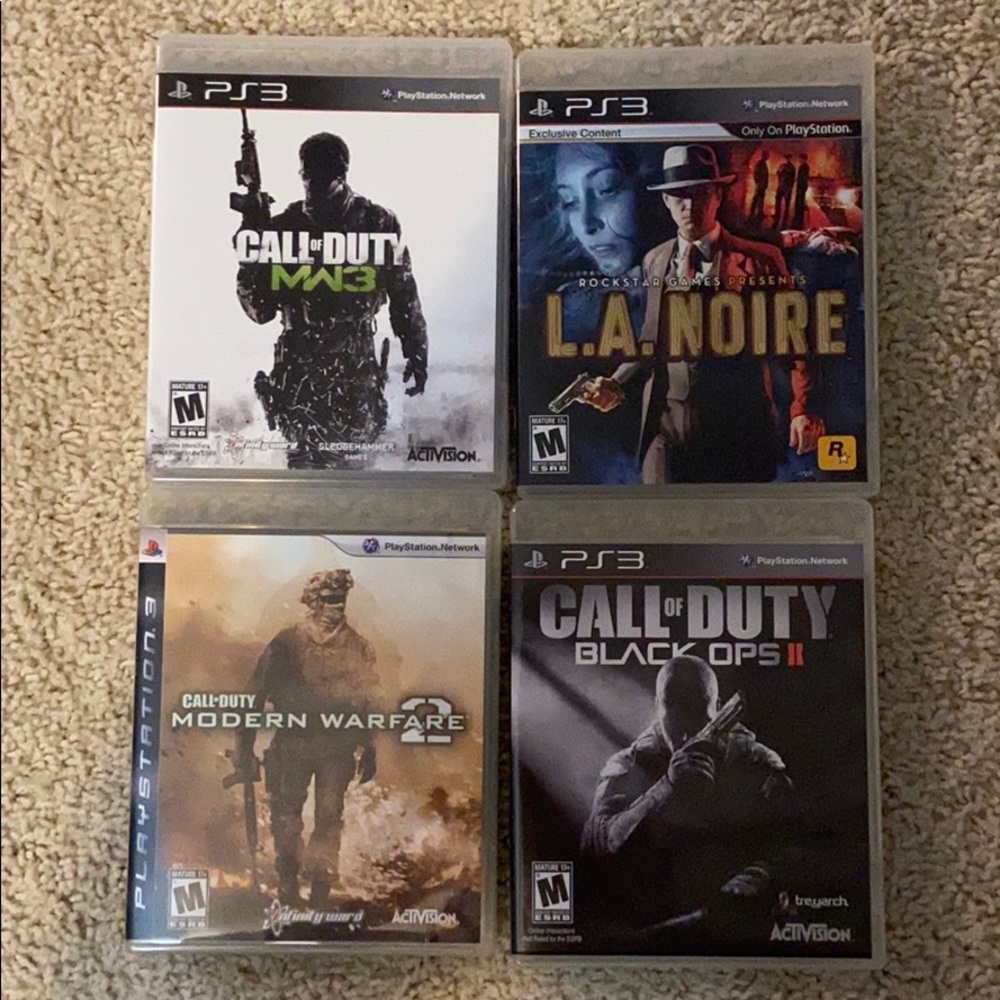 PS3 Video Game Cluster
